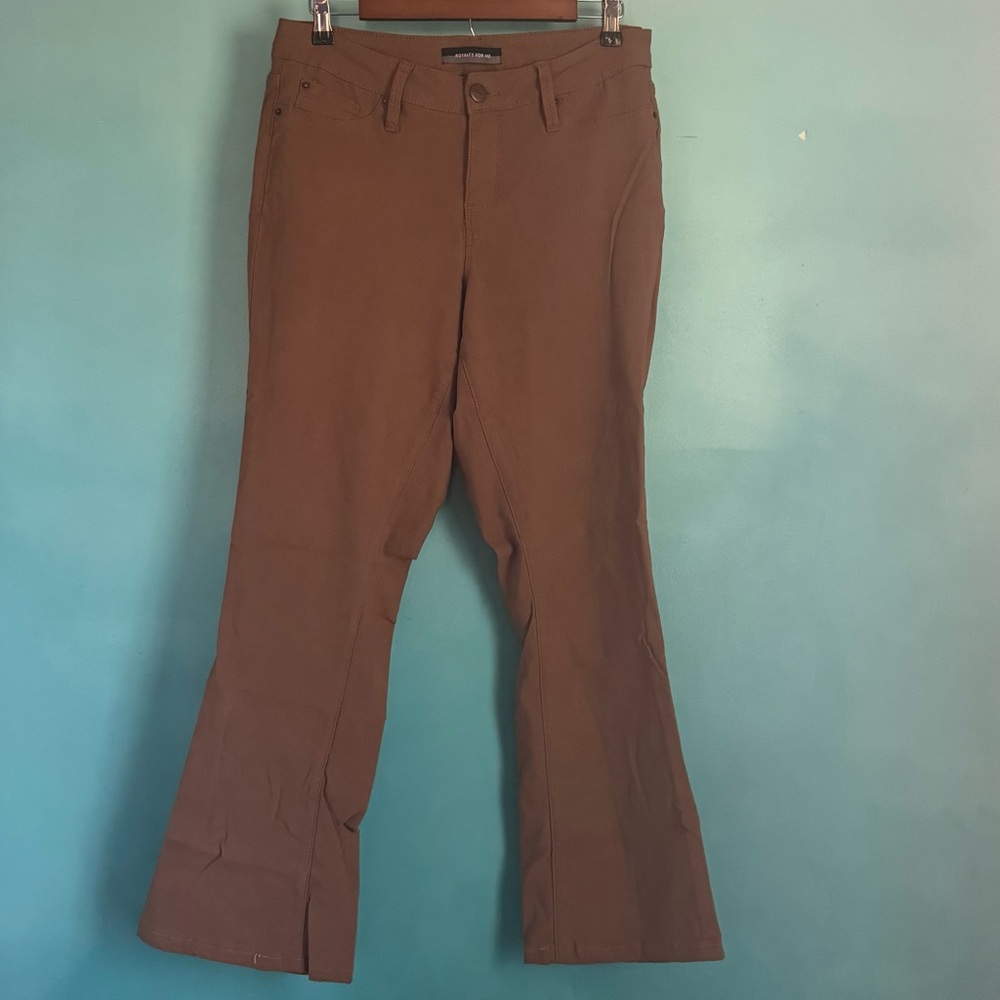 Royalty For Me Tan Flare Pants